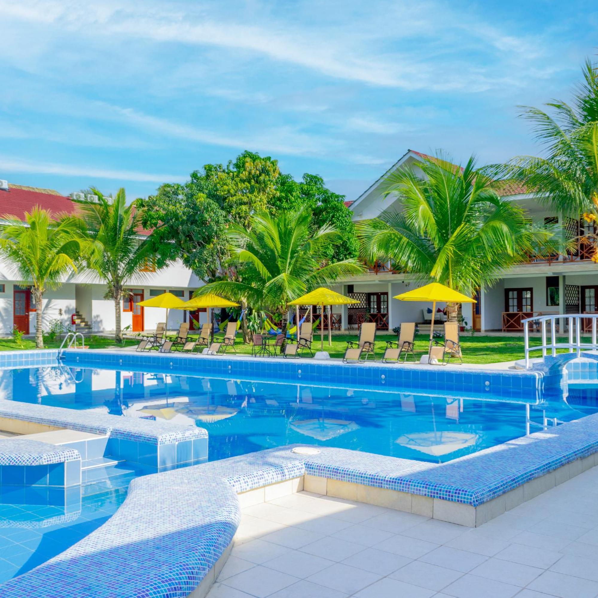 Laguna Azul Hotel & Suites Sauce Bagian luar foto