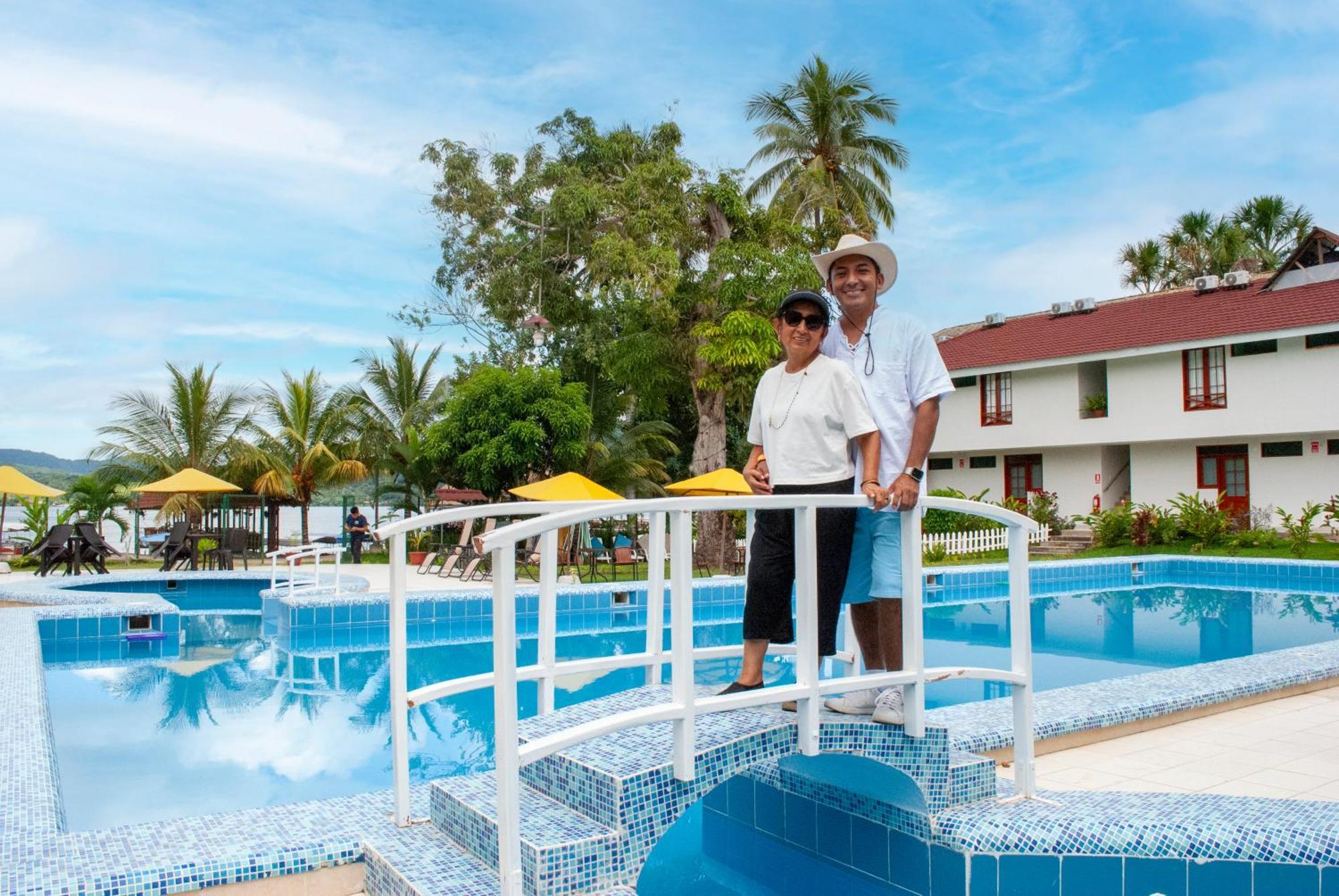 Laguna Azul Hotel & Suites Sauce Bagian luar foto